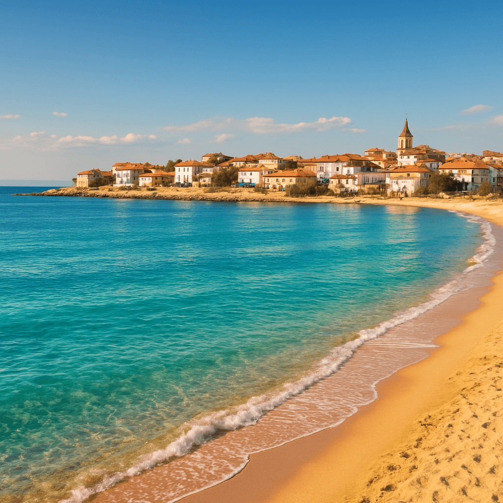 Pomorie am Schwarzen Meer